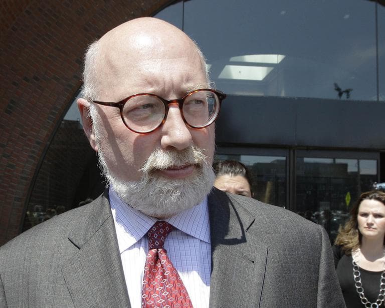 Bulger attorney J.W. Carney Jr. leaves federal court after a 2011 arraignment. (Stephan Savoia/AP)