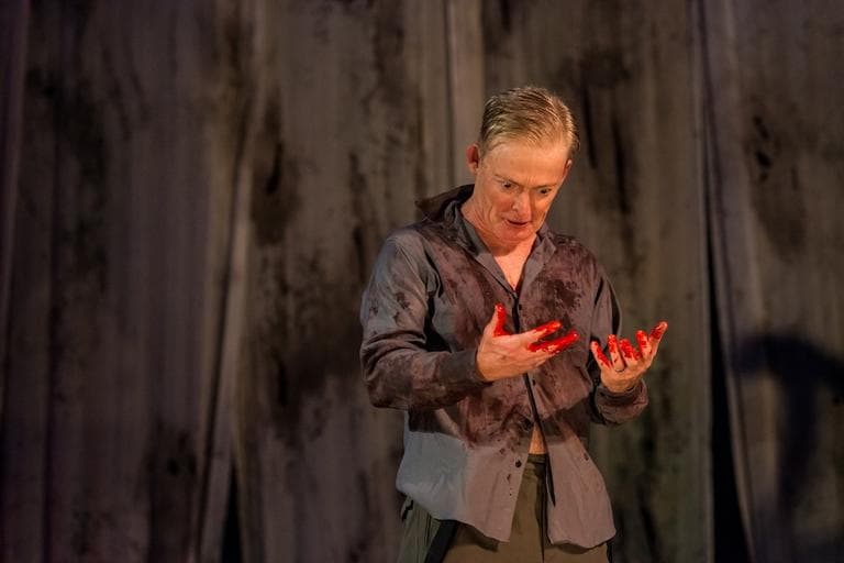 Allyn Burrows as Macbeth (Stratton McCrady)