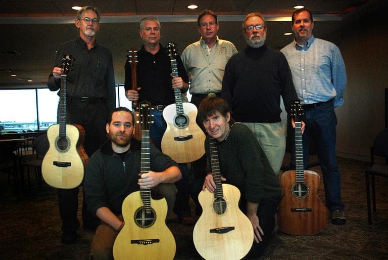 The New England Luthiers (Jesse Costa/WBUR)