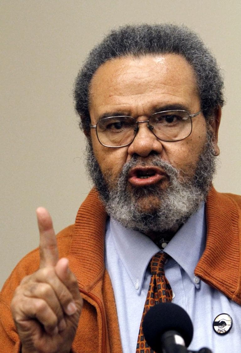 Lawrence Guyot, a Student Nonviolent Coordinating Committee member in Mississippi during the civil rights struggles of the 1960s passed away last week at 73. (AP/Rogelio V. Solis)