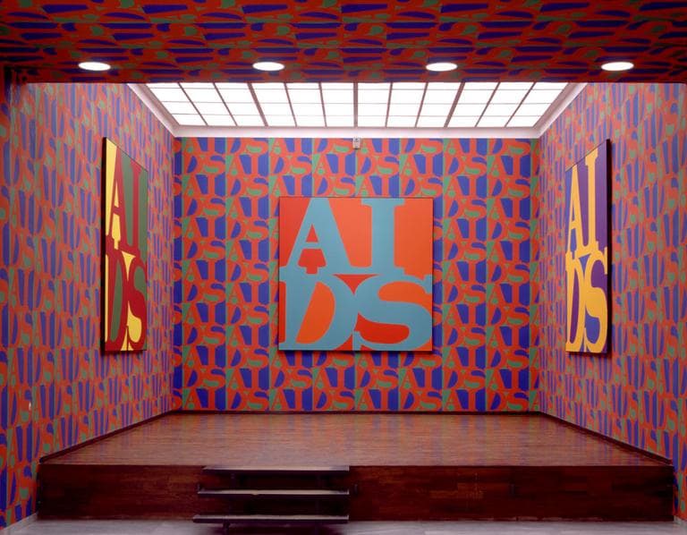 General Idea, "AIDS Wallpaper," 1989.