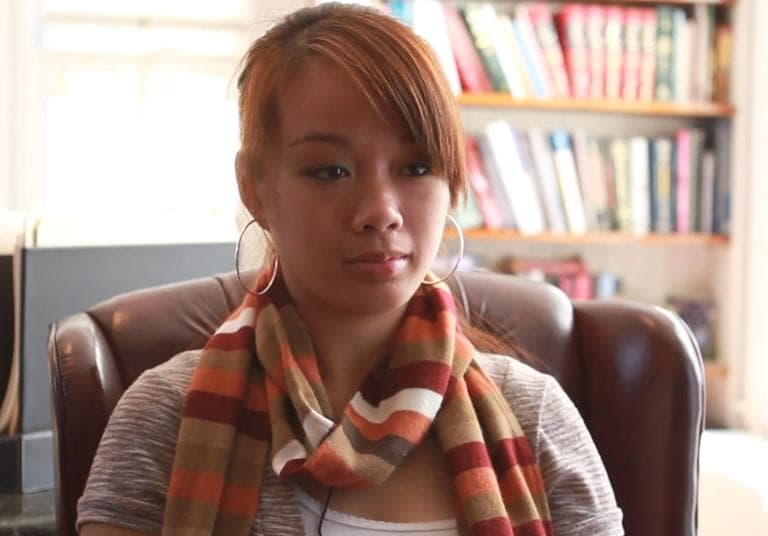 Truong, in a 2011 interview with WBUR (screenshot)