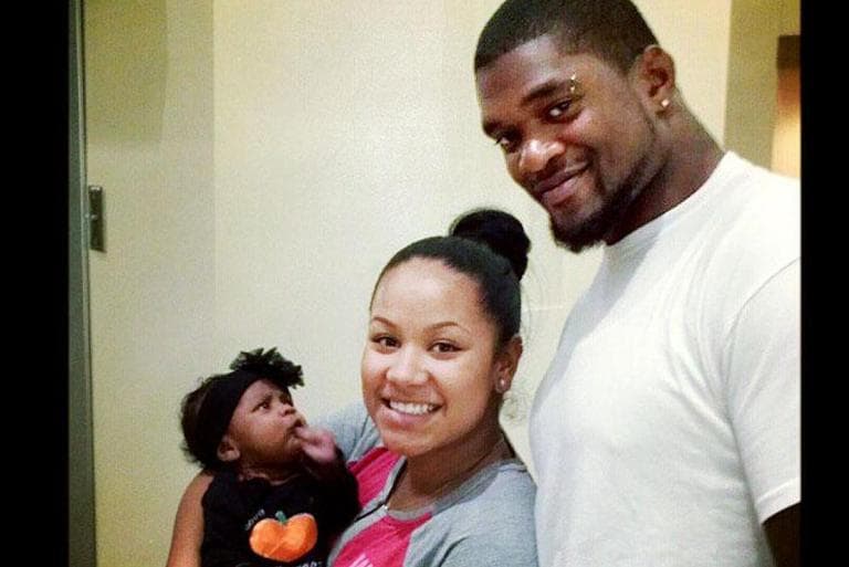Jovan Belcher killed his girlfriend Kasandra Perkins, shown here with their daughter, Zoey. (Instagram)