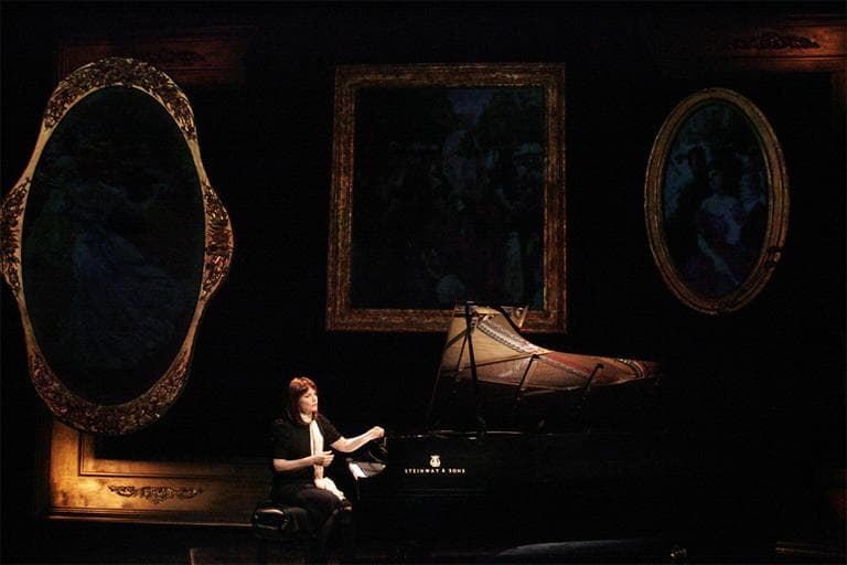Mona Golabek tells her mother's World War II story in “The Pianist of Willesden Lane." (Courtesy Michael Lamont/ArtsEmerson)
