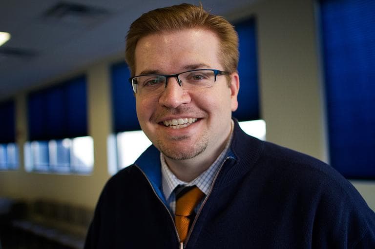 Todd Andrlik is author of "Reporting The Revolutionary War: Before It Was History It Was News." (Jesse Costa/WBUR)