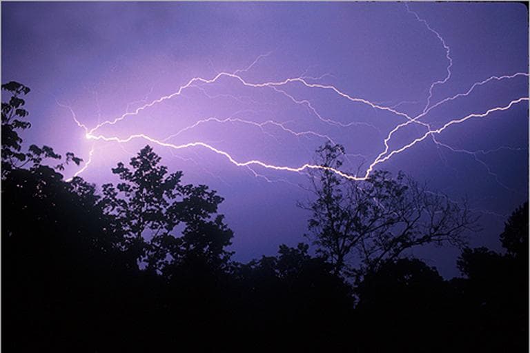 Don't worry about standing near a window in a thunderstorm, despite parents' warnings, says Ken Jennings. (Bahman Farzad/Flickr)