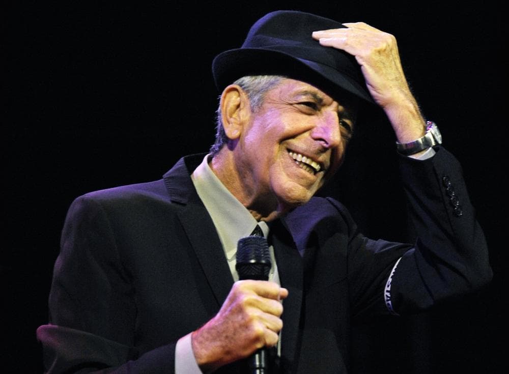 Leonard Cohen performs during the Coachella Valley Music &amp; Arts Festival in Indio, Calif. in 2009. (Chris Pizzello/AP)