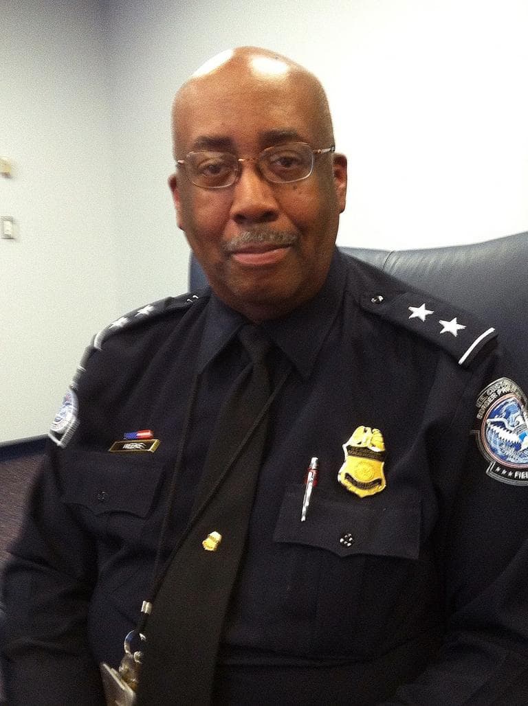 Kevin Weeks, director of field operations for the U.S. Customs and Border Protection in New England. (Steve Brown/WBUR)