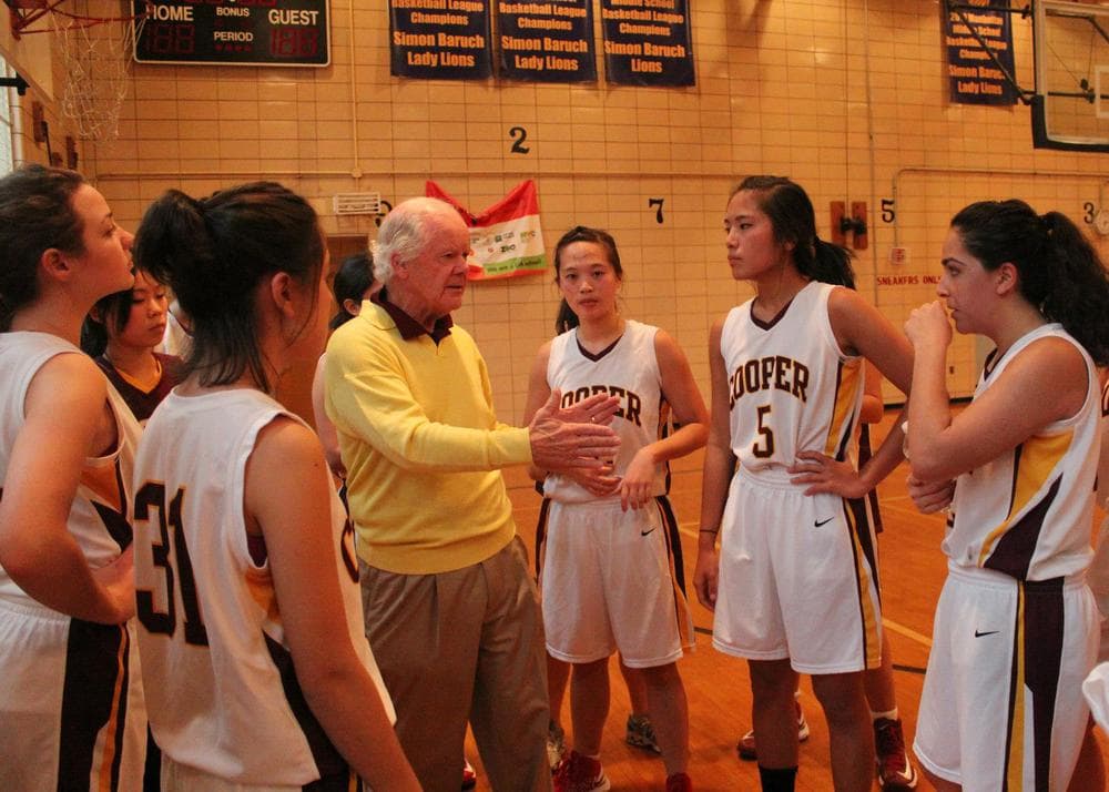 Dean of Athletics and basketball coach Stephen Baker. (Photo courtesy Joanna Cruz/Cooper Union)