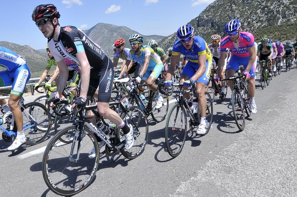 Pro cyclist Pat McCarty at the Presidential Tour of Turkey in April 2012. (Brian Hodes/Veloimages)