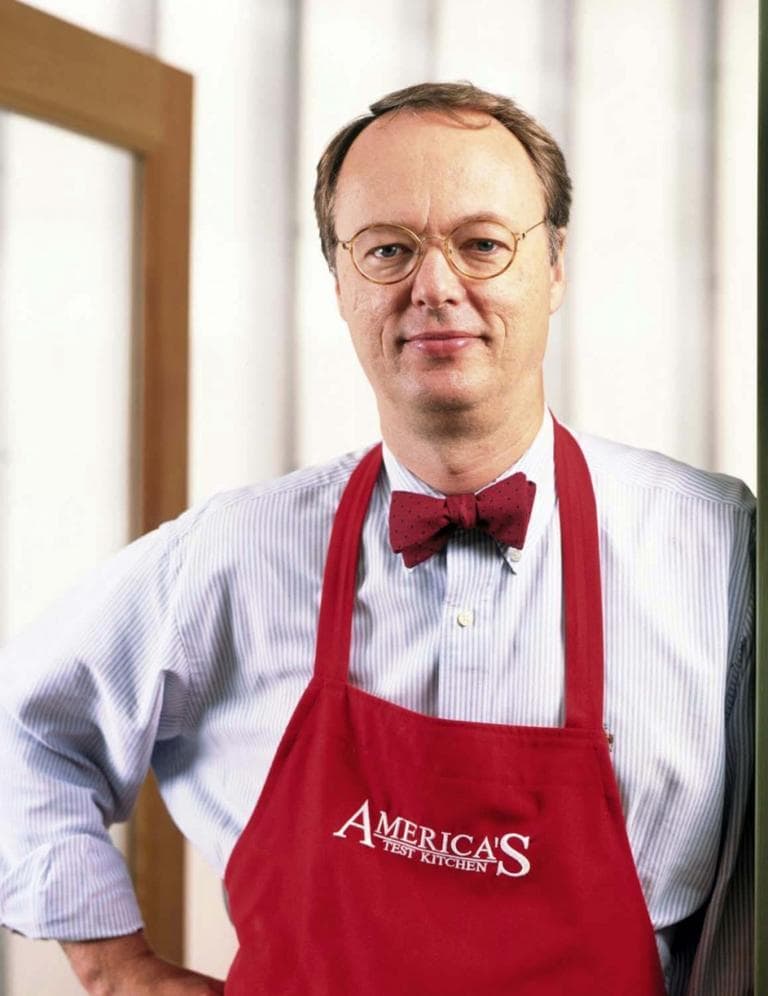 "I hate the idea that cooking should be a celebration or a party," Christopher Kimball said in a recent New York Times Magazine profile. (Keller + Keller/AP) 