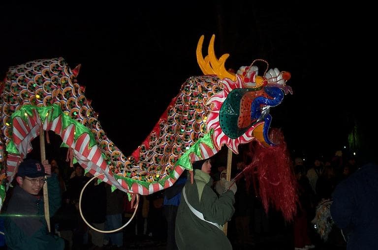 First Night Boston grand procession. (Paul Robicheau)