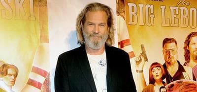 Actor Jeff Bridges at a cast reunion celebrating "The Big Lebowski" Limited Edition Blu-ray release (AP)