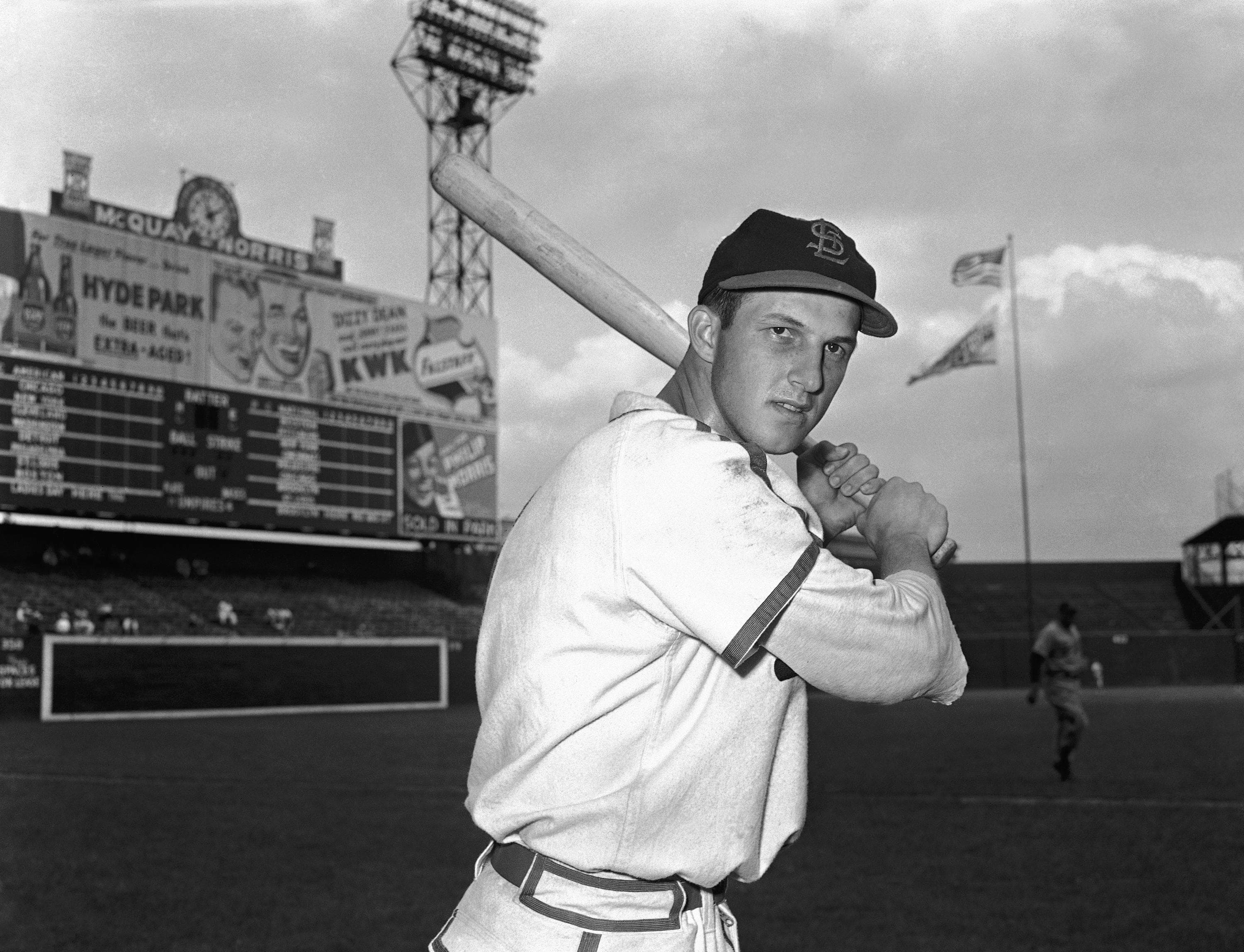 Marty Capodice's favorite player was St. Louis Cardinals great Stan Musial. (Edward Kitch/AP)