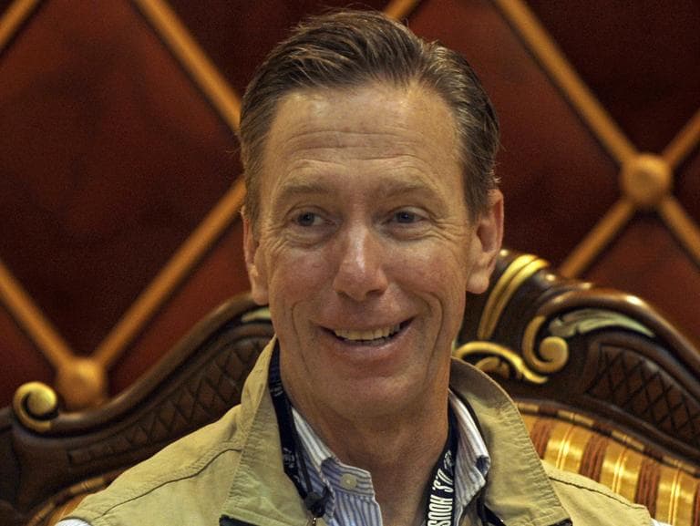 U.S. Rep. Stephen Lynch is seen meeting with officials at the Iraqi Foreign Ministry during his visit to Baghdad in 2009. (Hadi Mizban/Pool/AP)