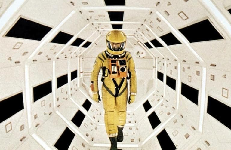 Keir Dullea in "2001: A Space Odyssey."  (Courtesy Warner Bros. Entertainment Inc./ The Stanley Kubrick Archive}