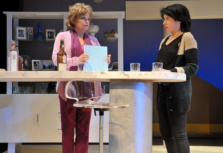 Polly (Karen MacDonald) tells her daughter (Anne Gottlieb) what she thinks of her memoir in "Other Desert Cities." (Craig Bailey/Perspective Photo)