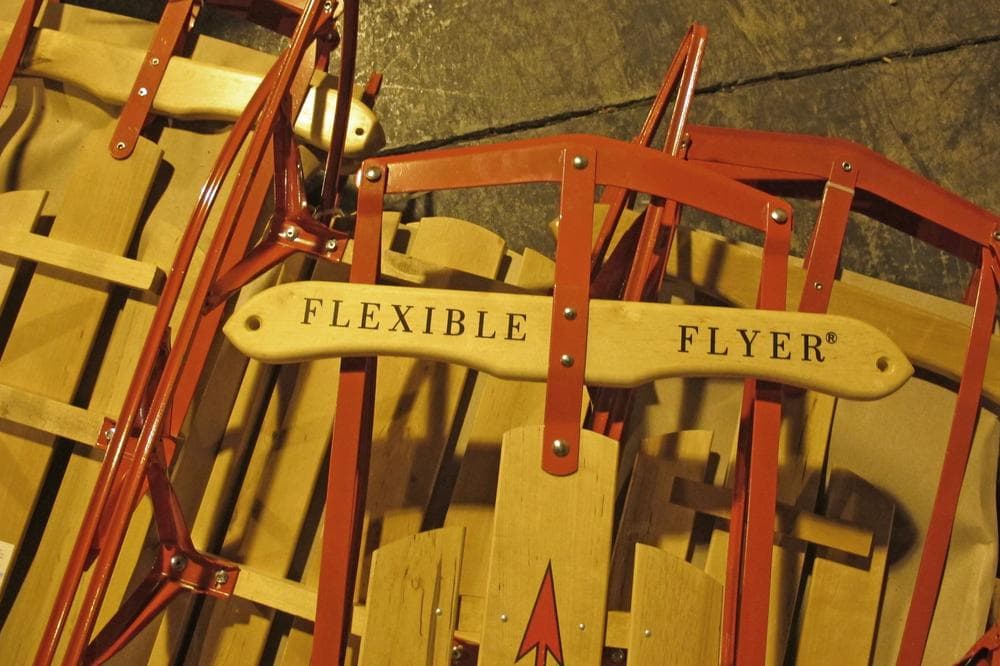 Today steel runner sleds are a relatively small part of Paricon's business. (Doug Tribou/Only A Game)