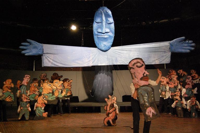 Bread and Puppet Theater's "The Possibilitarians." (Greg Cook)
