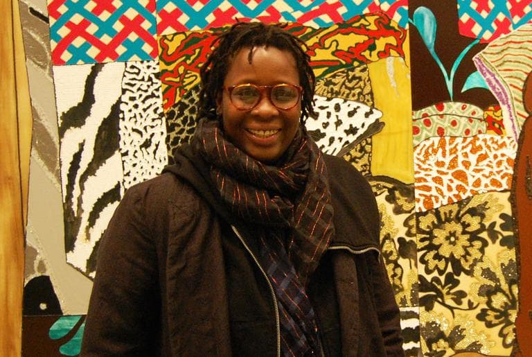 Mickalene Thomas. (Greg Cook)