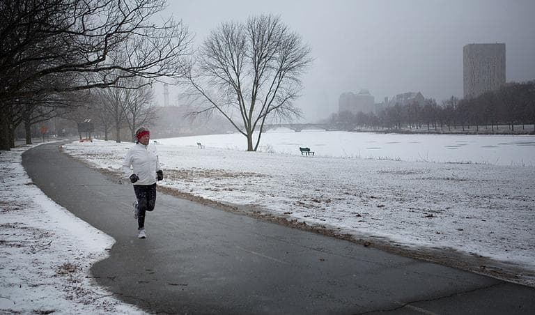 Man Running By The Charles