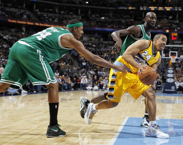 Andre MIller, Paul Pierce, Kevin Garnett