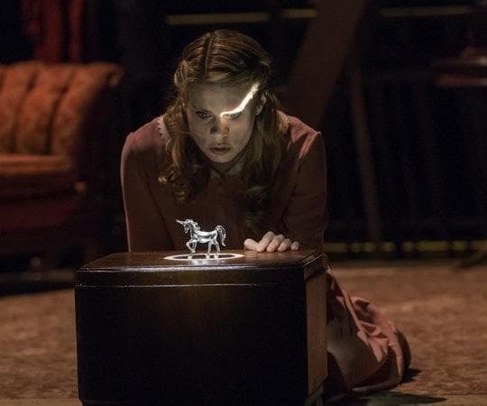 Celia Keenan-Bolger as Laura in "The Glass Menagerie." (Michael J. Lutch)