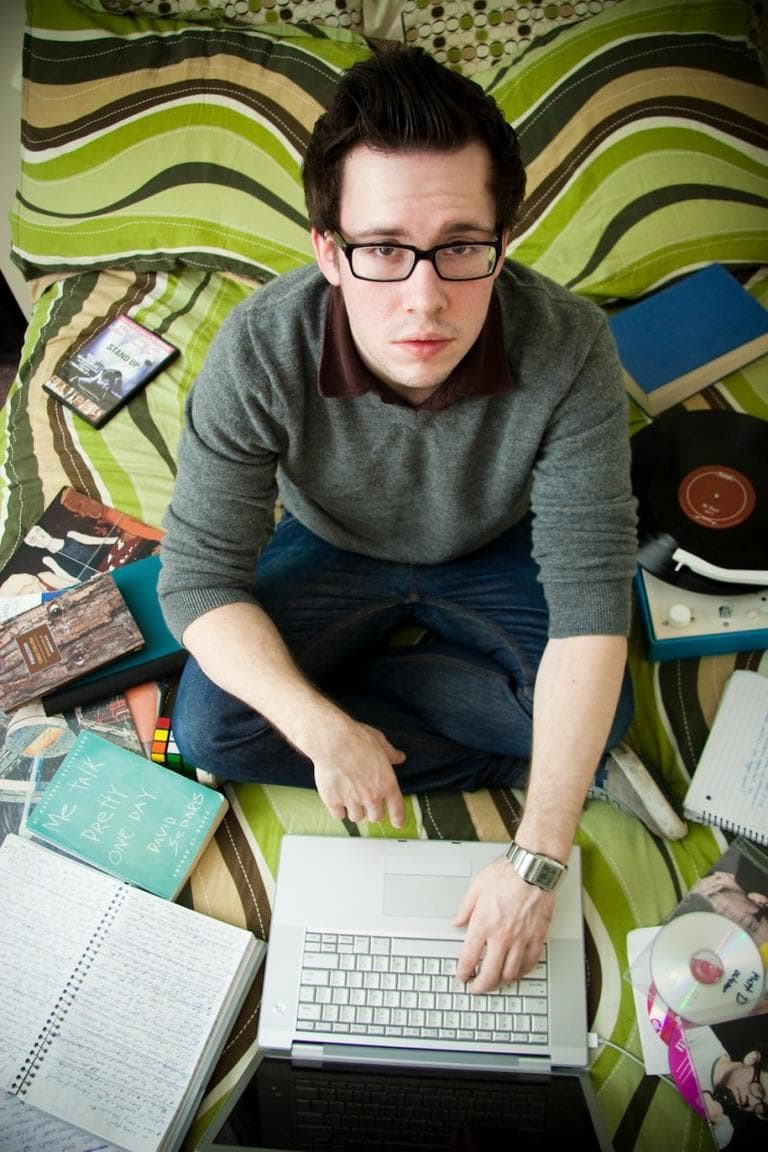 Local comedian Matt D.