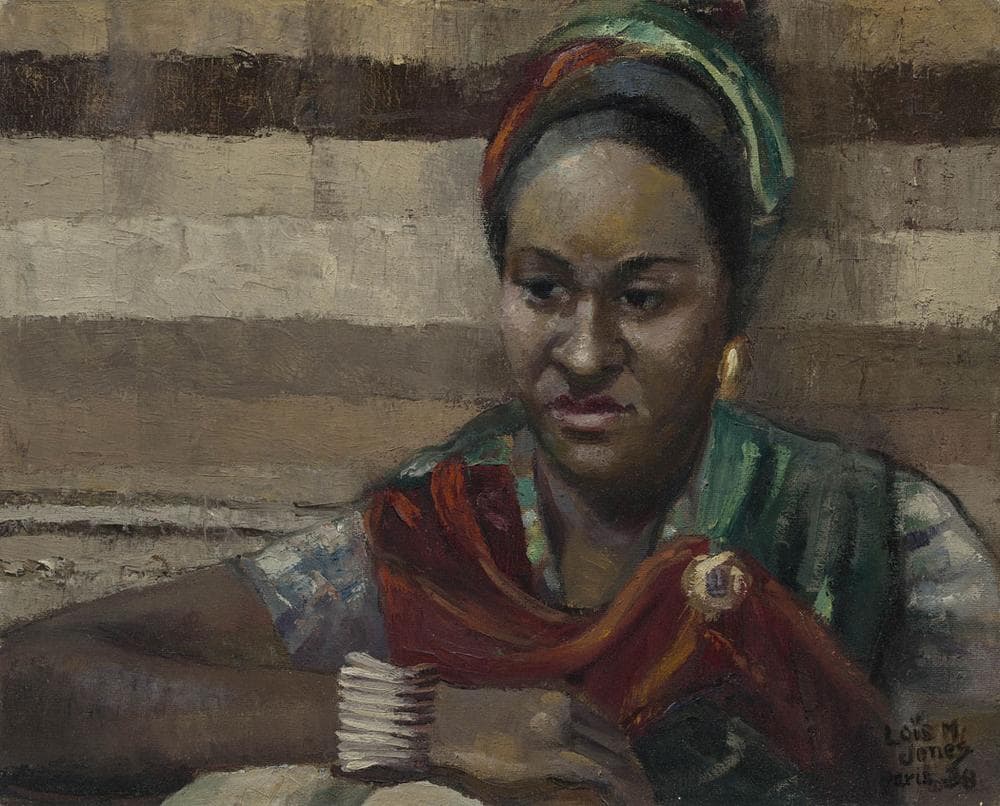 Loïs Mailou Jones "Jeanne, Martiniquaise," 1938, oil on canvas (Courtesy of the Museum of Fine Arts)