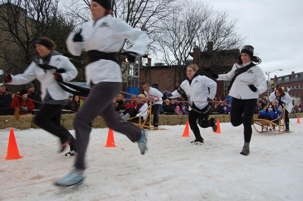 A close race. (Greg Cook)