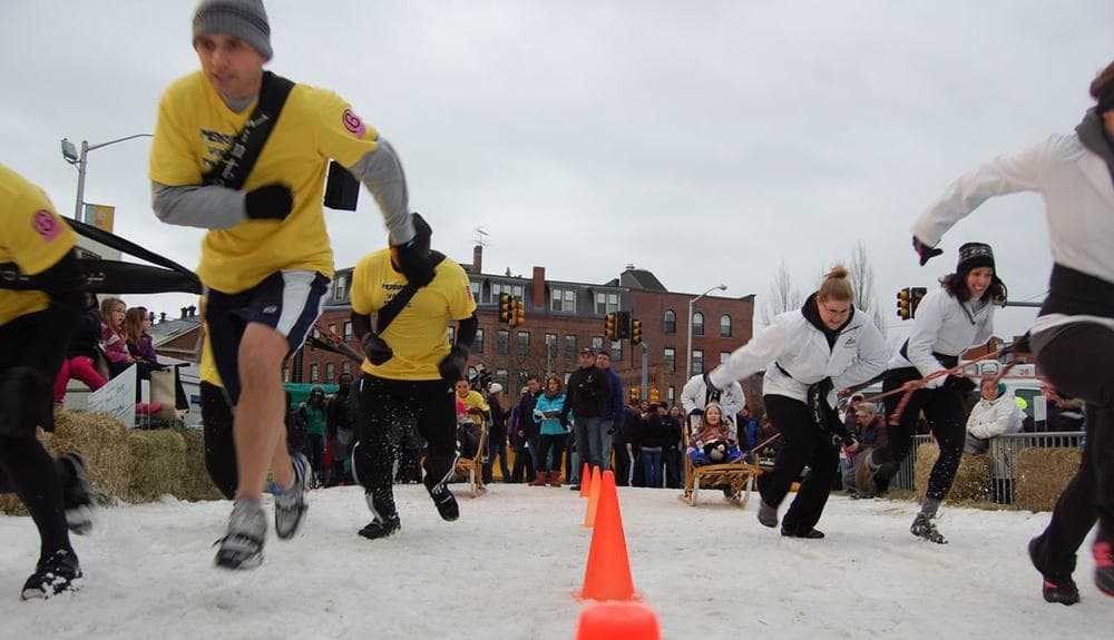 The start of a race. (Greg Cook)