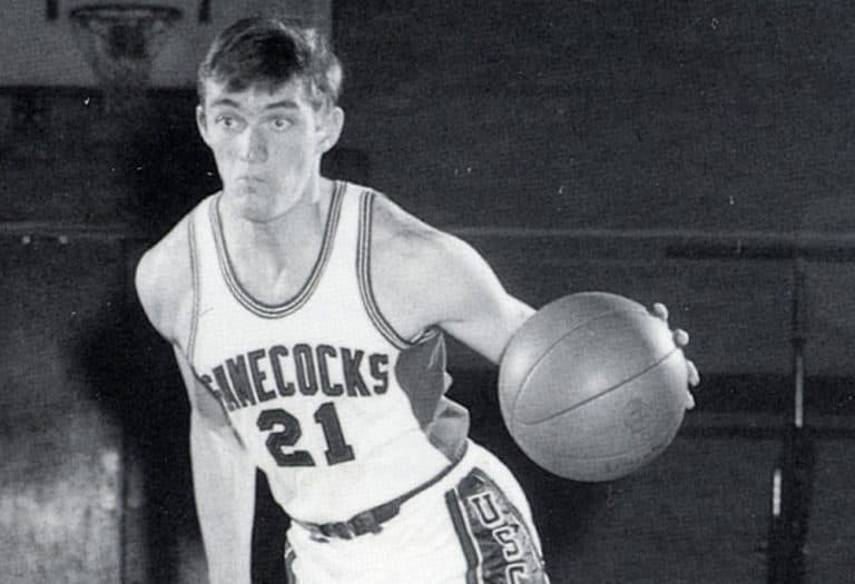 Bobby Cremins told Here &amp; Now's Alex Ashlock, "We could have really done something special for coach McGuire, for the city of Columbia, for South Carolina. We really had something really really special going on." (Courtesy of South Carolina Athletics media relations)