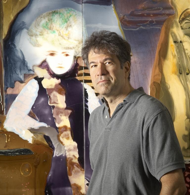 Dr. Eric Finzi is author of "The Face of Emotion." He's pictured in front of one of his paintings (he's also an artist).