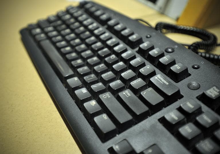 Do you have rights when it comes to company email accounts? (Alex Kingsbury/WBUR)