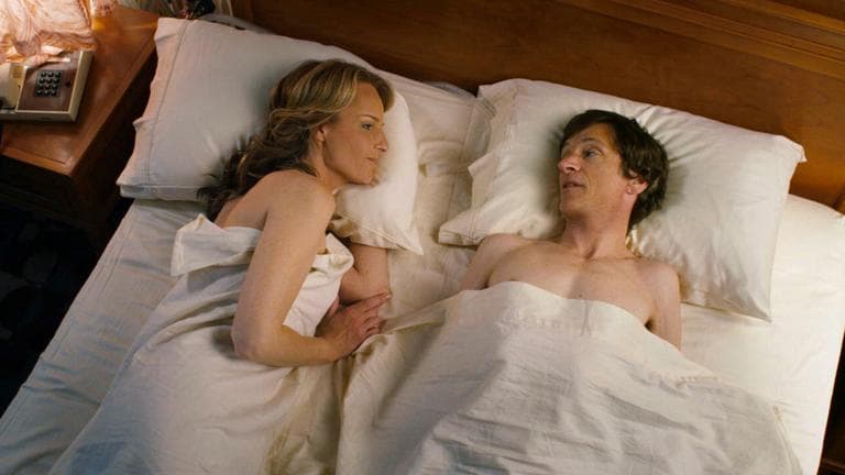 This publicity photo released by Fox Searchlight Pictures shows Helen Hunt, left, and John Hawkes in a scene from "The Sessions." Hunt was nominated for an Academy Award for best supporting actress on Thursday, Jan. 10, 2013, for her role in the film. The 85th Academy Awards will air live on Sunday, Feb. 24, 2013 on ABC. (AP Photo/Fox Searchlight Pictures)