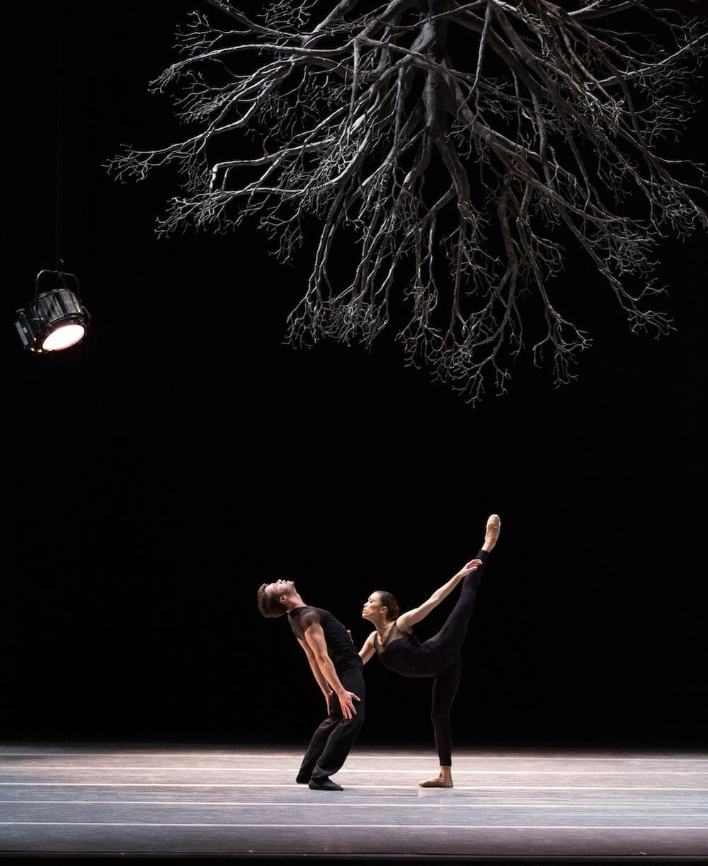 Paulo Arrais and Lia Cirio in Kylian's "Wings of Wax." (Rosalie O'Connor)