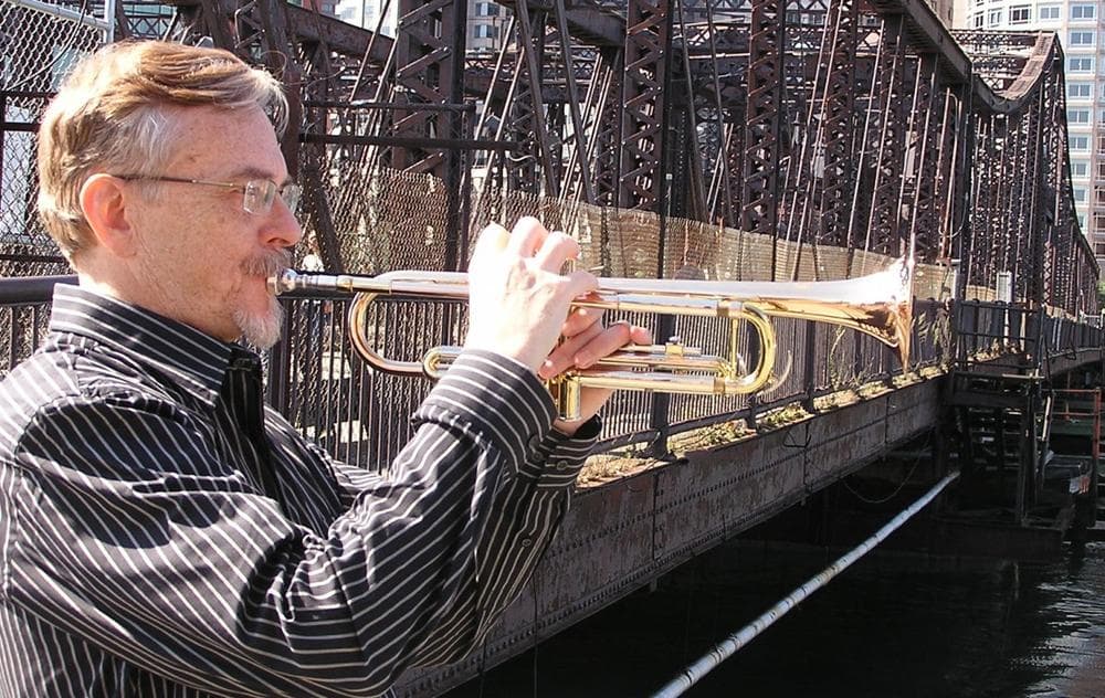 Trumpeter-composer Mark Harvey, founder and director of Aardvark Jazz Orchestra. (Kate Matson)