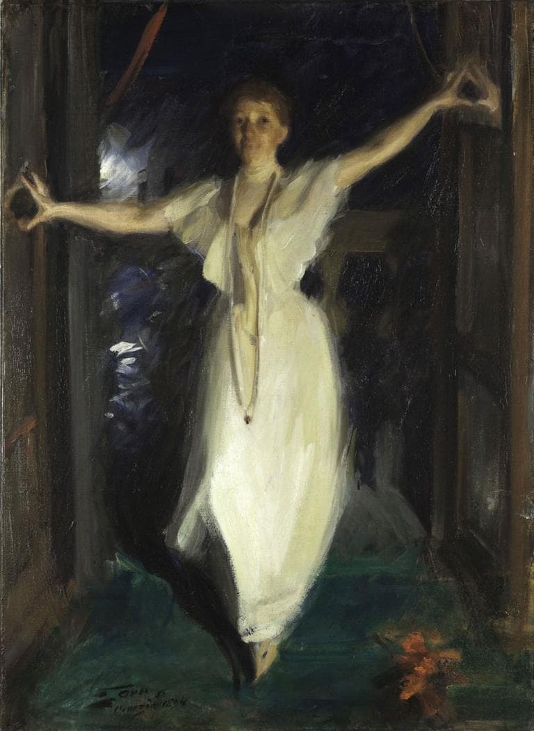 Anders Zorn's 1894 painting "Isabella Stewart Gardner in Venice." (Courtesy Gardner Museum)