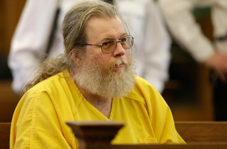 Gary Alan Irving in Norfolk Superior Court in Dedham in April (Steven Senne/AP)