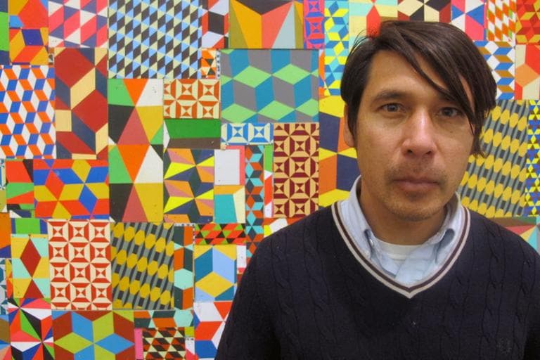 Artist Barry McGee (Andrea Shea/WBUR)