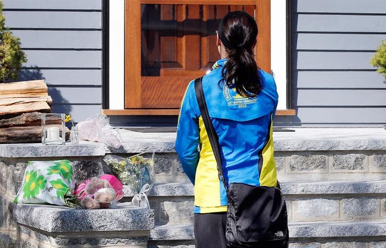 Flowers at the Richard house.