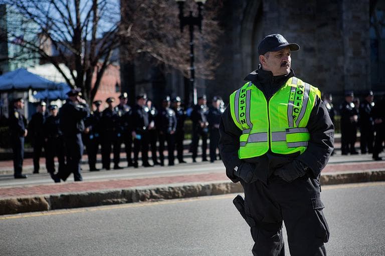 Police on Washington St.