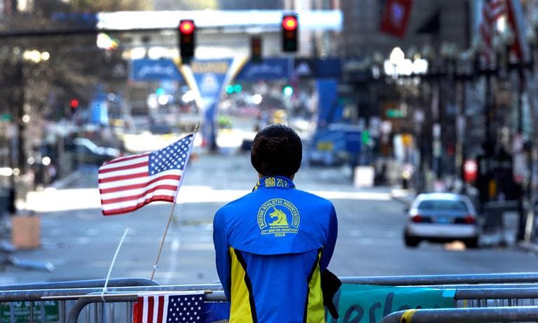 Runner at Boylston St