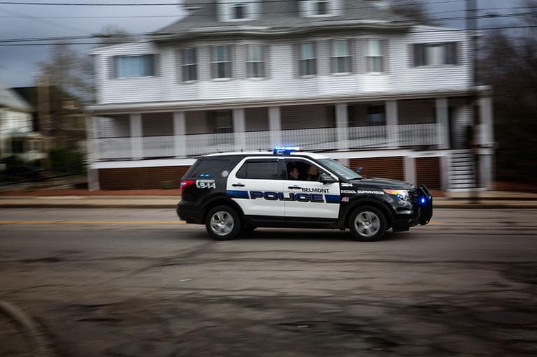 Belmont Police Car