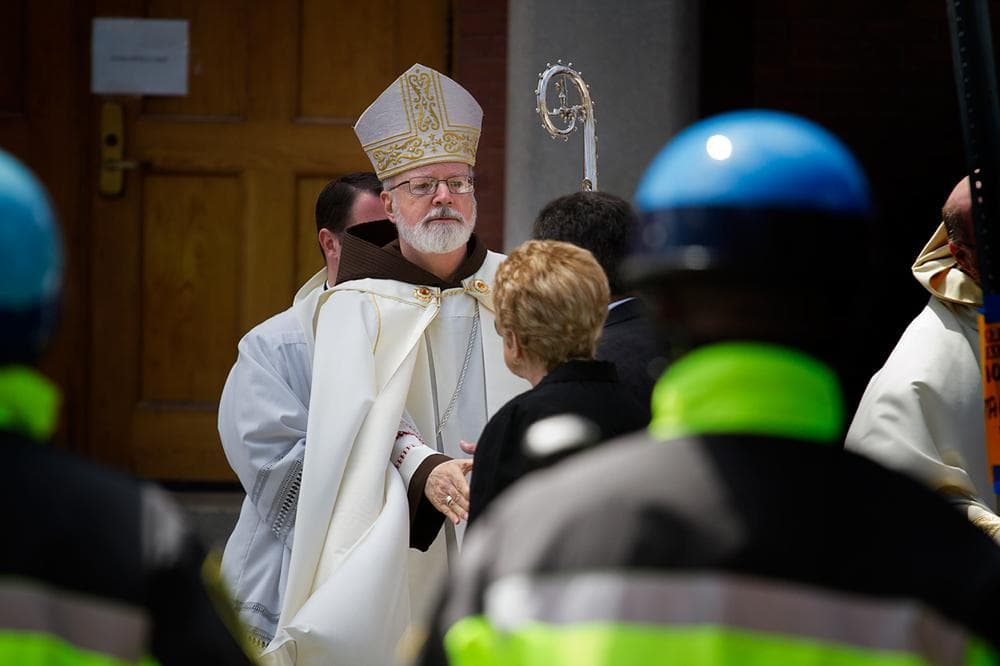 Cardinal O'Malley (Jesse Costa/WBUR)