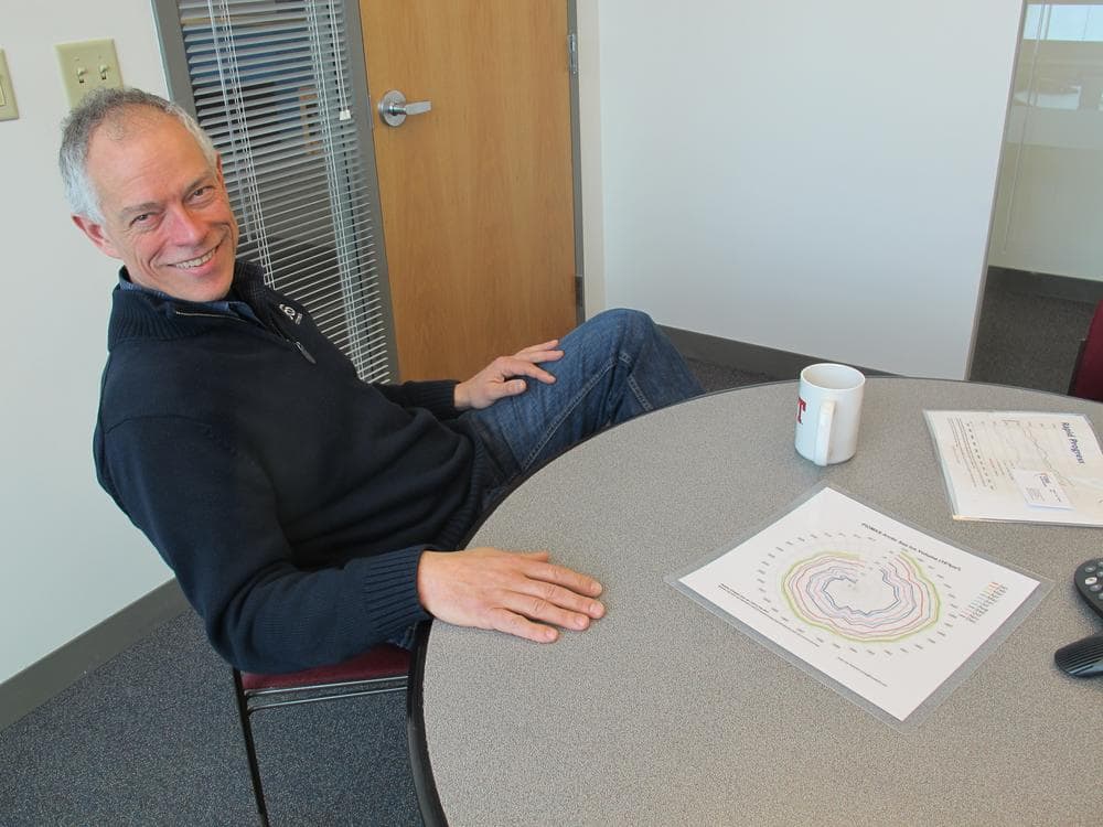 1366 Technologies CEO Frank van Mierlo. (Curt Nickisch/WBUR)