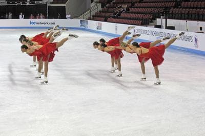 World Synchro Championships Boast 16 Matching Marilyn Monroes