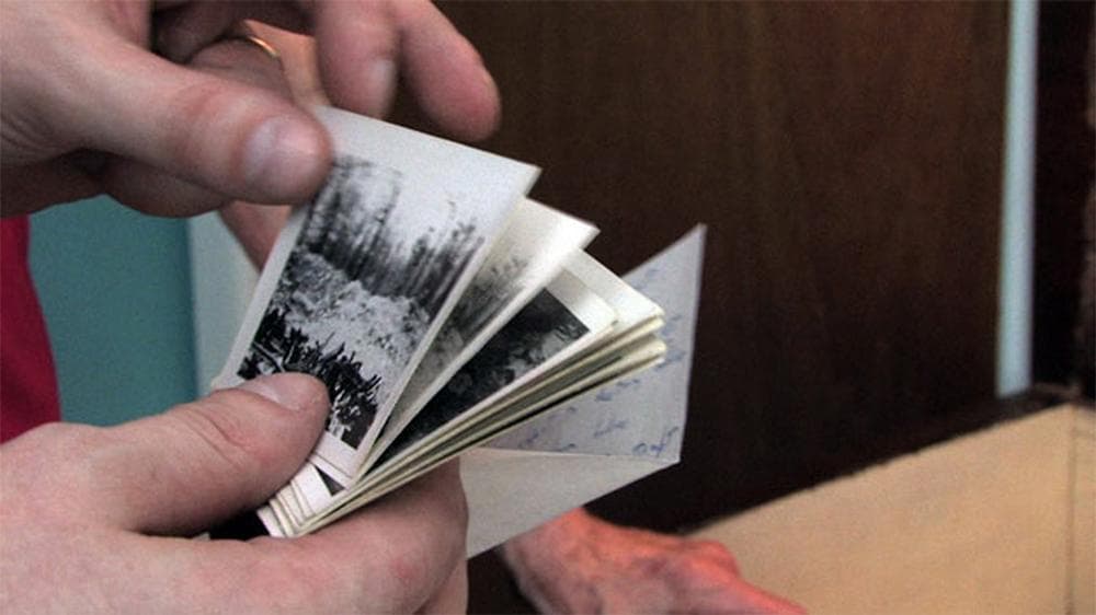 Still image from the documentary “16 Photographs At Ohrdruf” (Courtesy Matthew Nash)