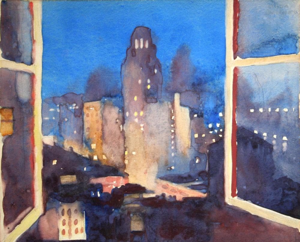 Hilda Belcher, "City of Night (Night Magic)," c. 1920. (Courtesy of Martha Richardson Fine Art)