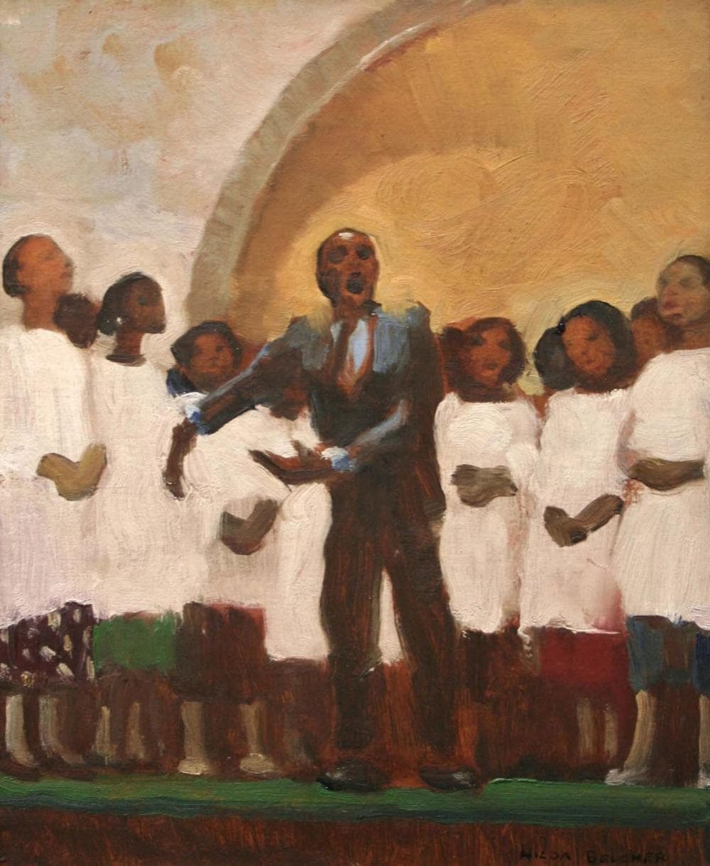 Hilda Belcher, "The Choir," 1934. (Courtesy of Martha Richardson Fine Art)